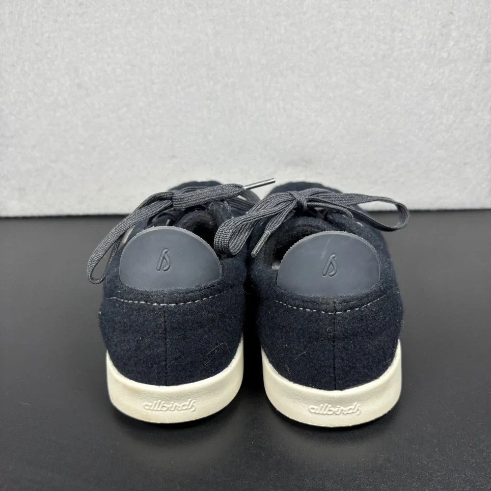 Allbirds Wool Pipers Black Sneakers Womens Size 9 Low Top Comfort Shoes WP W9